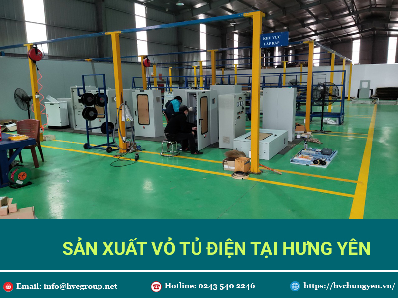 Sản xuất vỏ tủ điện tại Hưng Yên