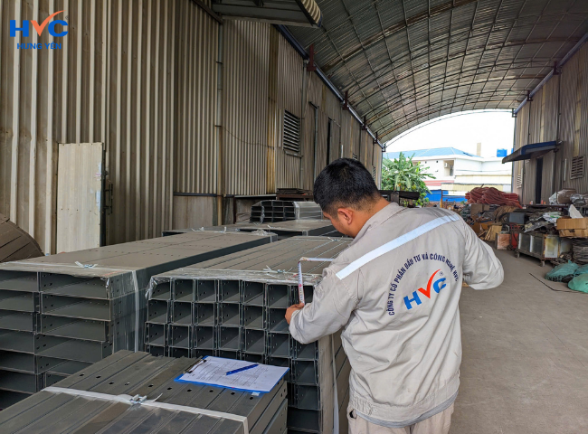 HVC Hưng Yên xuất khẩu hệ thống thang máng cáp sang thị trường Indonesia