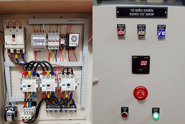 cấu tạo tủ điện điều khiển