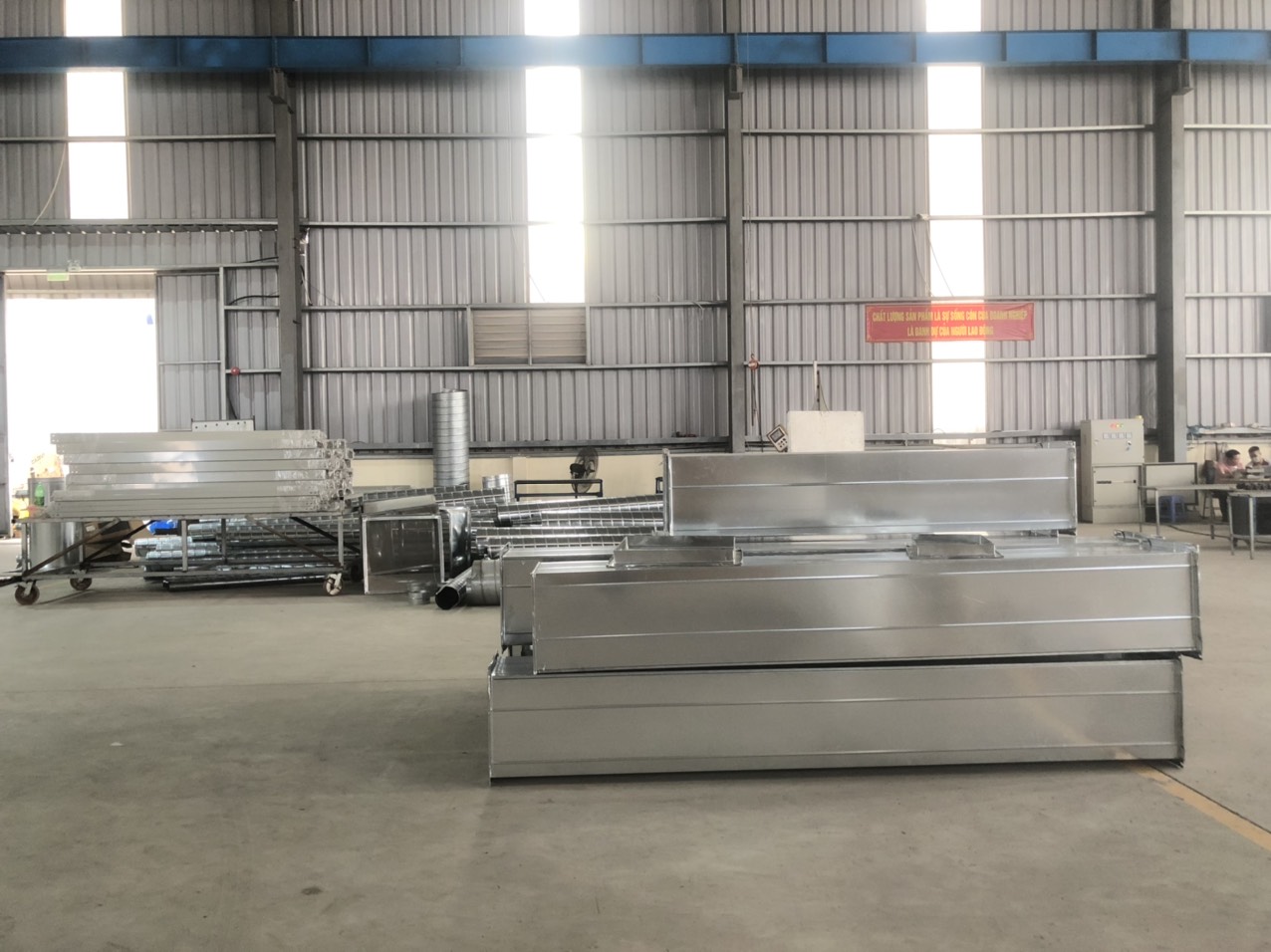 ống gió vuông hvc hưng yên