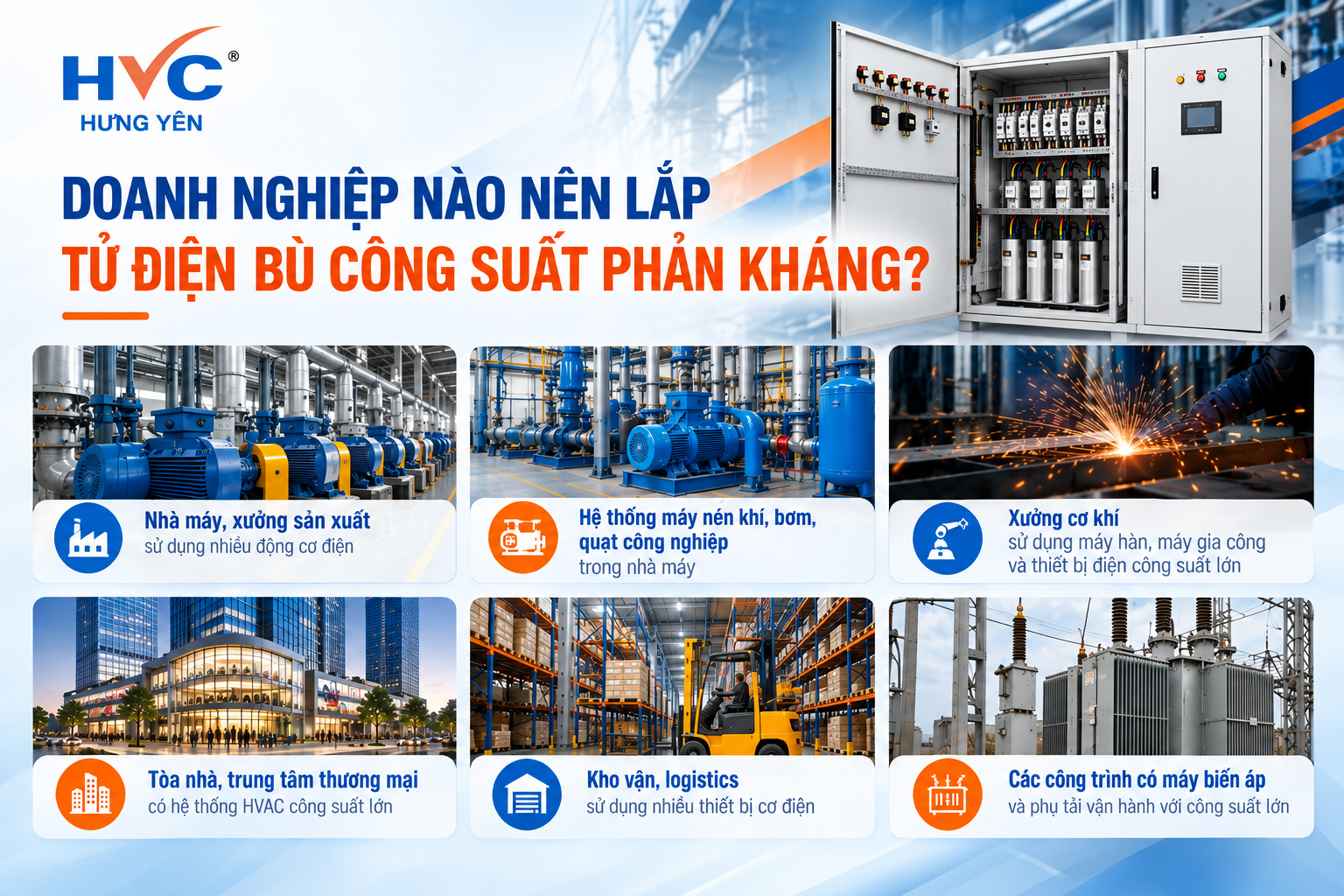 Tủ điện bù công suất phản kháng