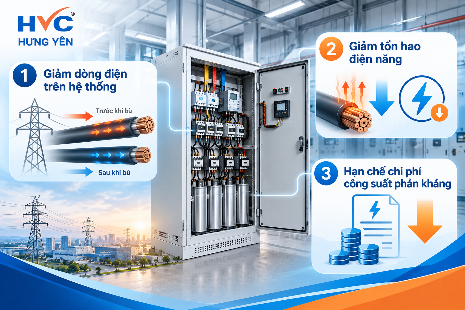 Tủ điện bù công suất phản kháng