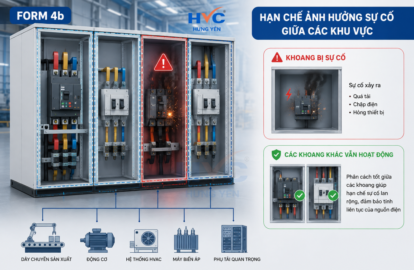 Tủ điện form 4b
